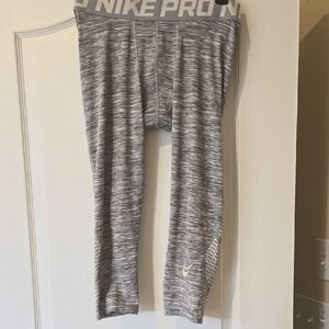 Nike Pro Gray Leggings - Mens